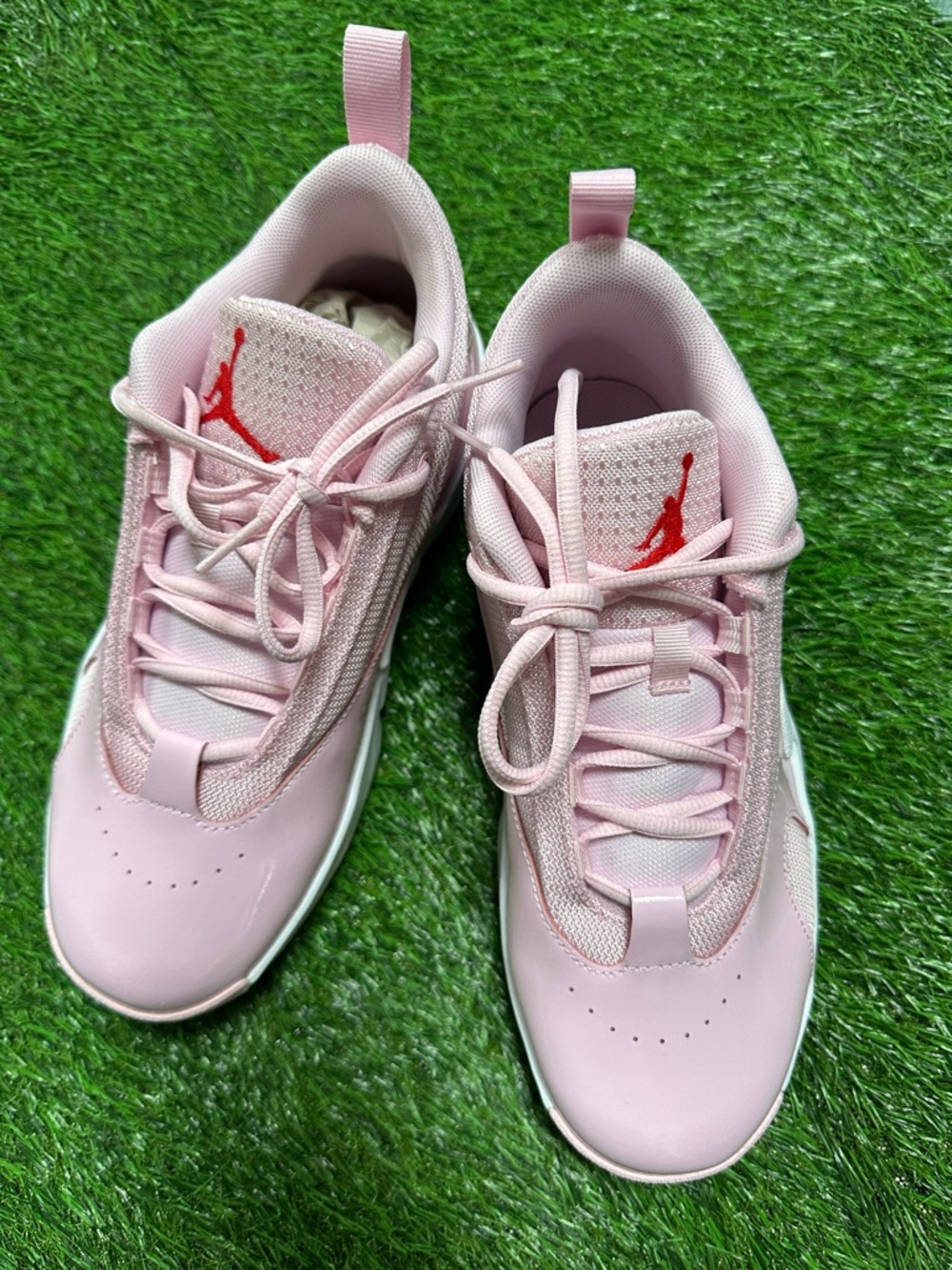 Jordan Pink Girls' Sneakers with Red Jumpman
